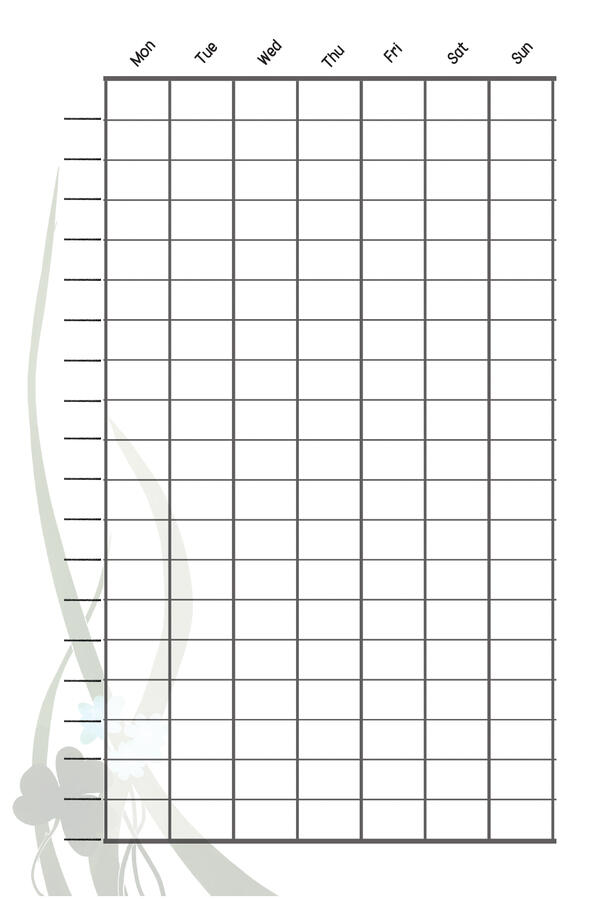 Multi-Week Tracker