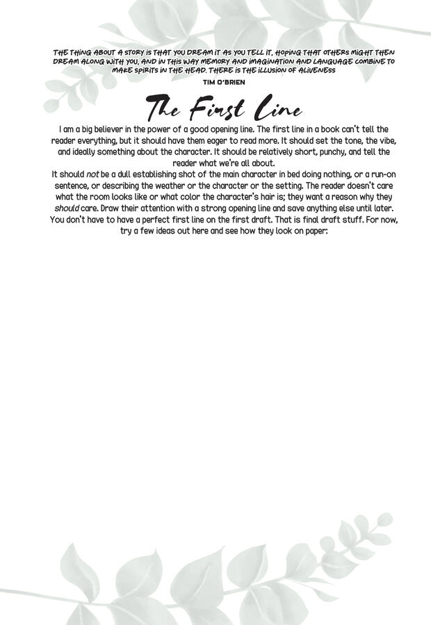 The First Line